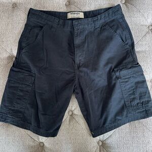Black Cargo Shorts